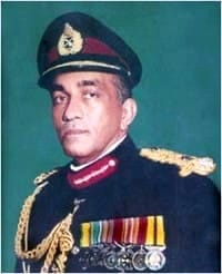 General Deshamanya Denis Perera, former Commander of the Sri Lanka Army, noted for modernizing the Army and founding the Sri Lanka Military Academy.