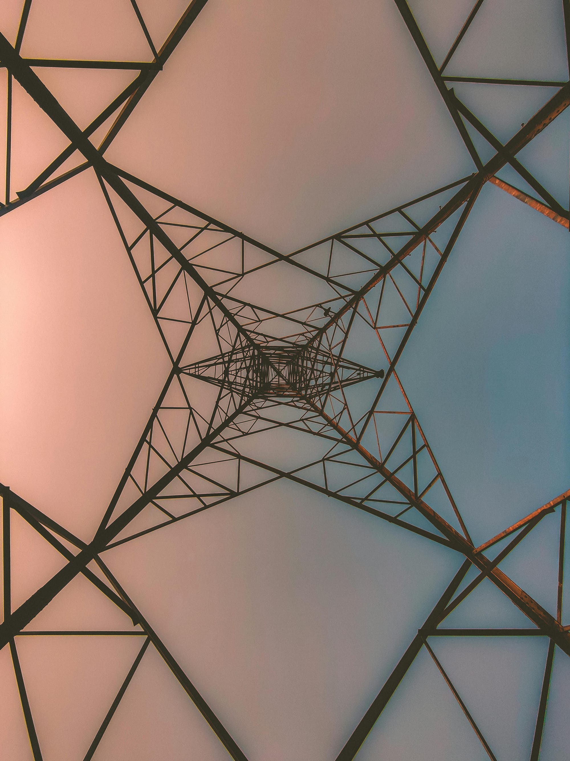 Abstract structural network symbolizing control and operational discipline in security environments.