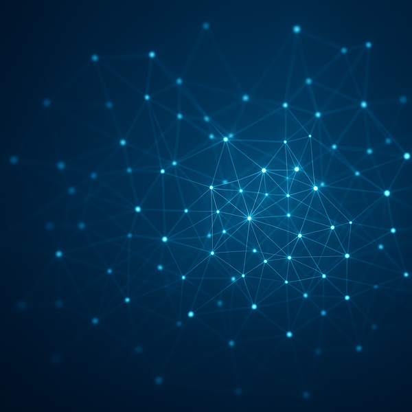 Abstract neural network visualization depicting how narratives, memory, and information ecosystems shape national security, intelligence analysis, and post-war stability in Sri Lanka.